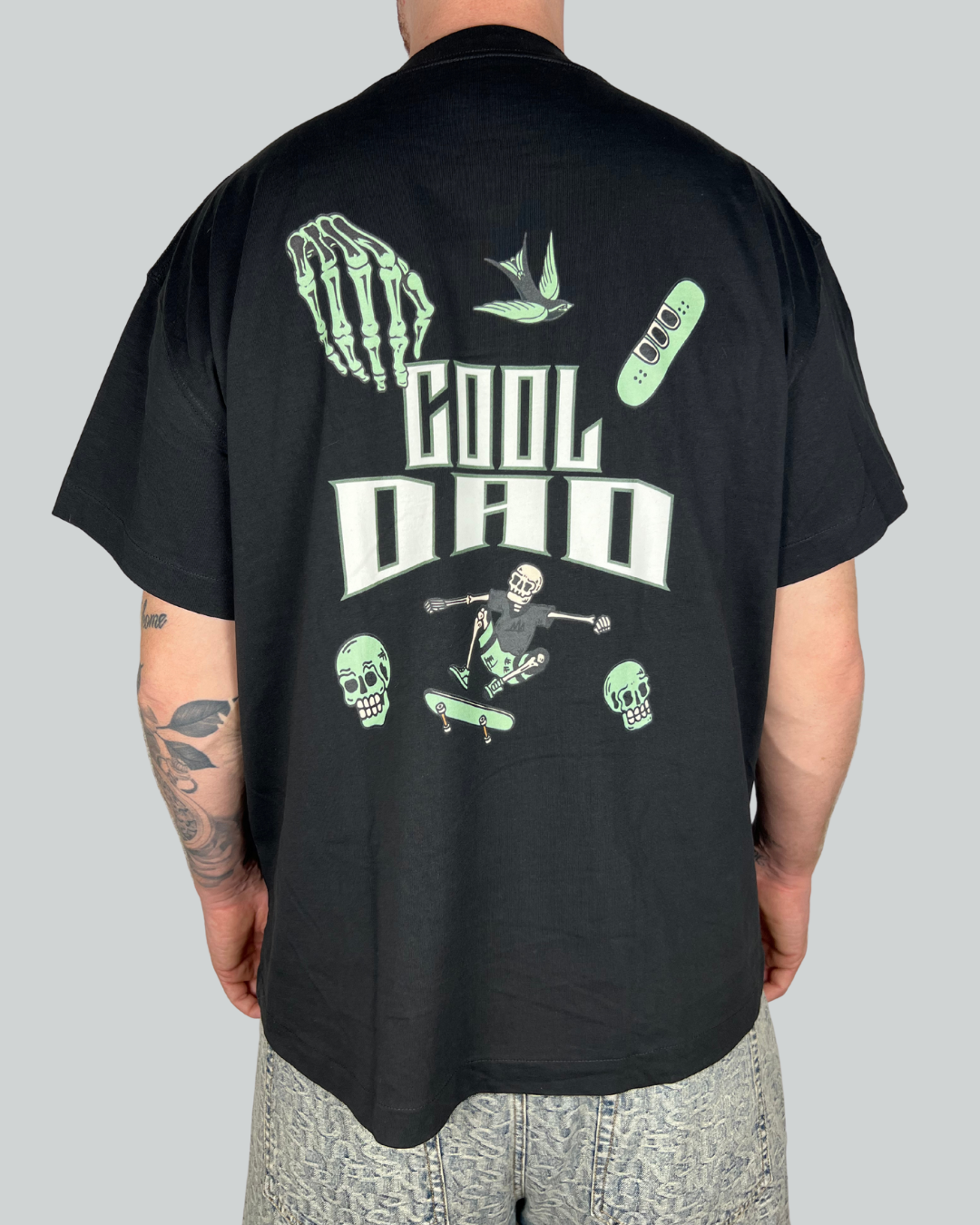 "Cool Dad" - Men's T-Shirt (Black)