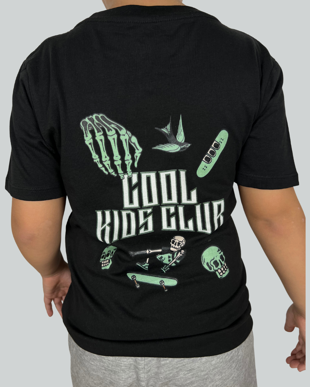 "Cool Kids Club" - Kid's T-Shirt (Black)