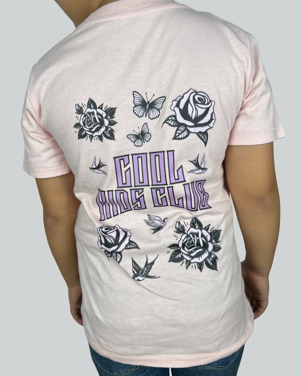 "Cool Kids Club" - Kid's T-Shirt (Pink)