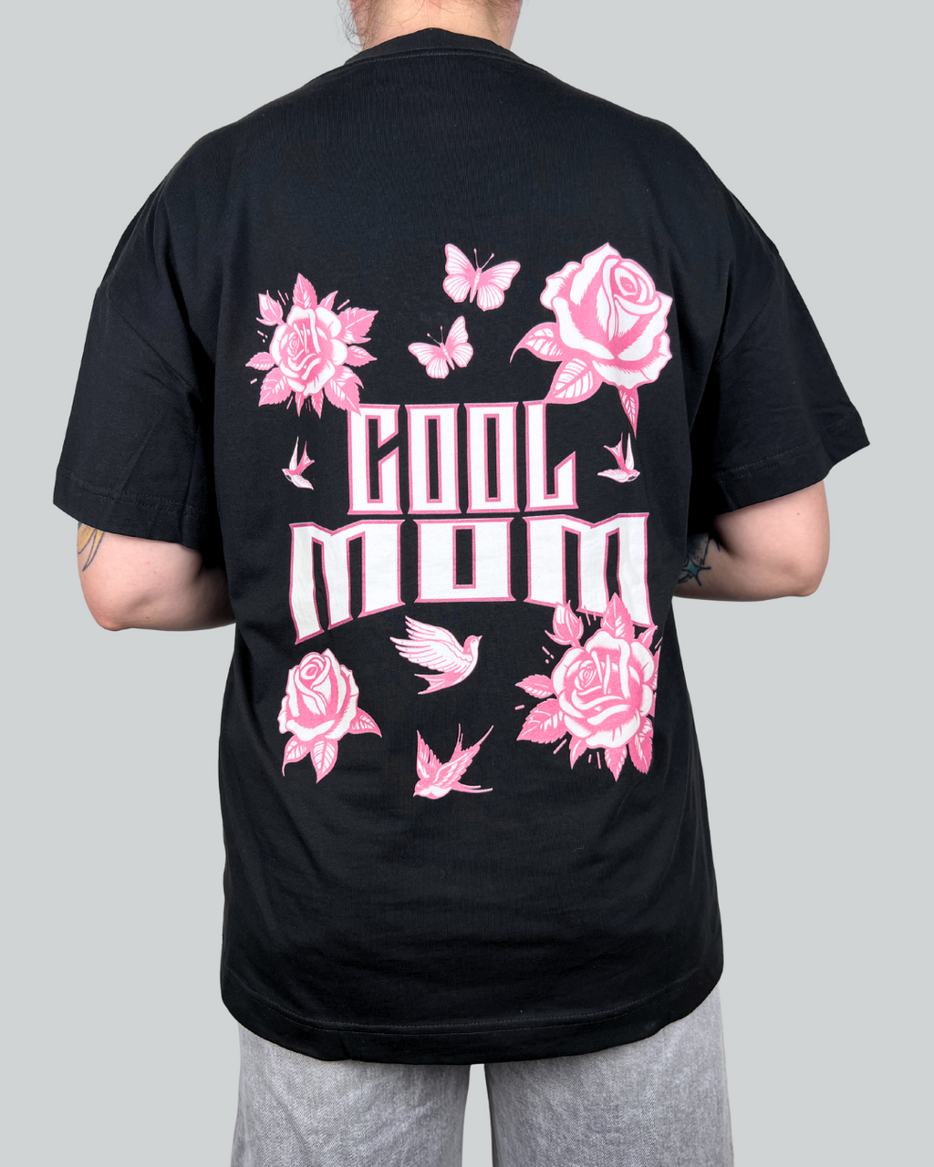 "Cool Mom" - Women's T-Shirt (Black)
