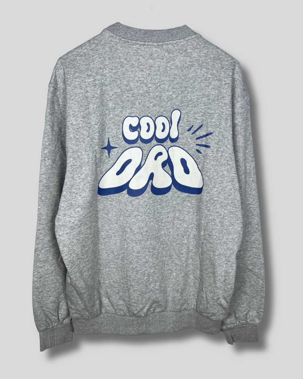"Cool Dad" - Men's Sweatshirt (Gray)