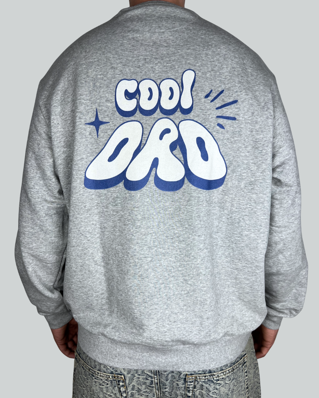 "Cool Dad" - Men's Sweatshirt (Gray)
