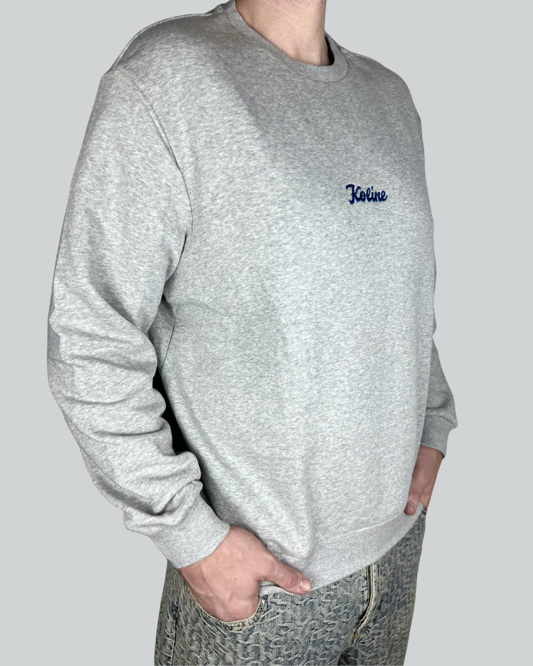 "Cool Dad" - Men's Sweatshirt (Gray)