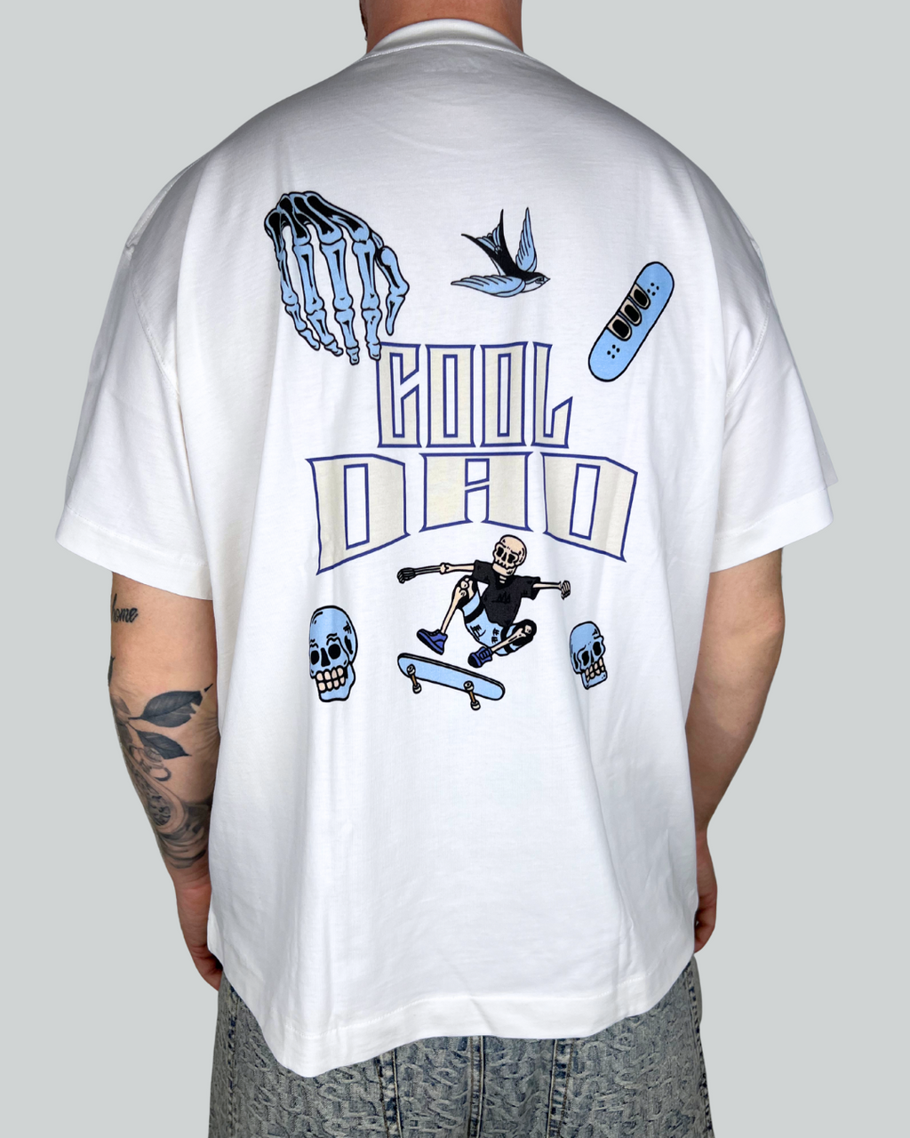 "Cool Dad" - Men's T-Shirt (White)