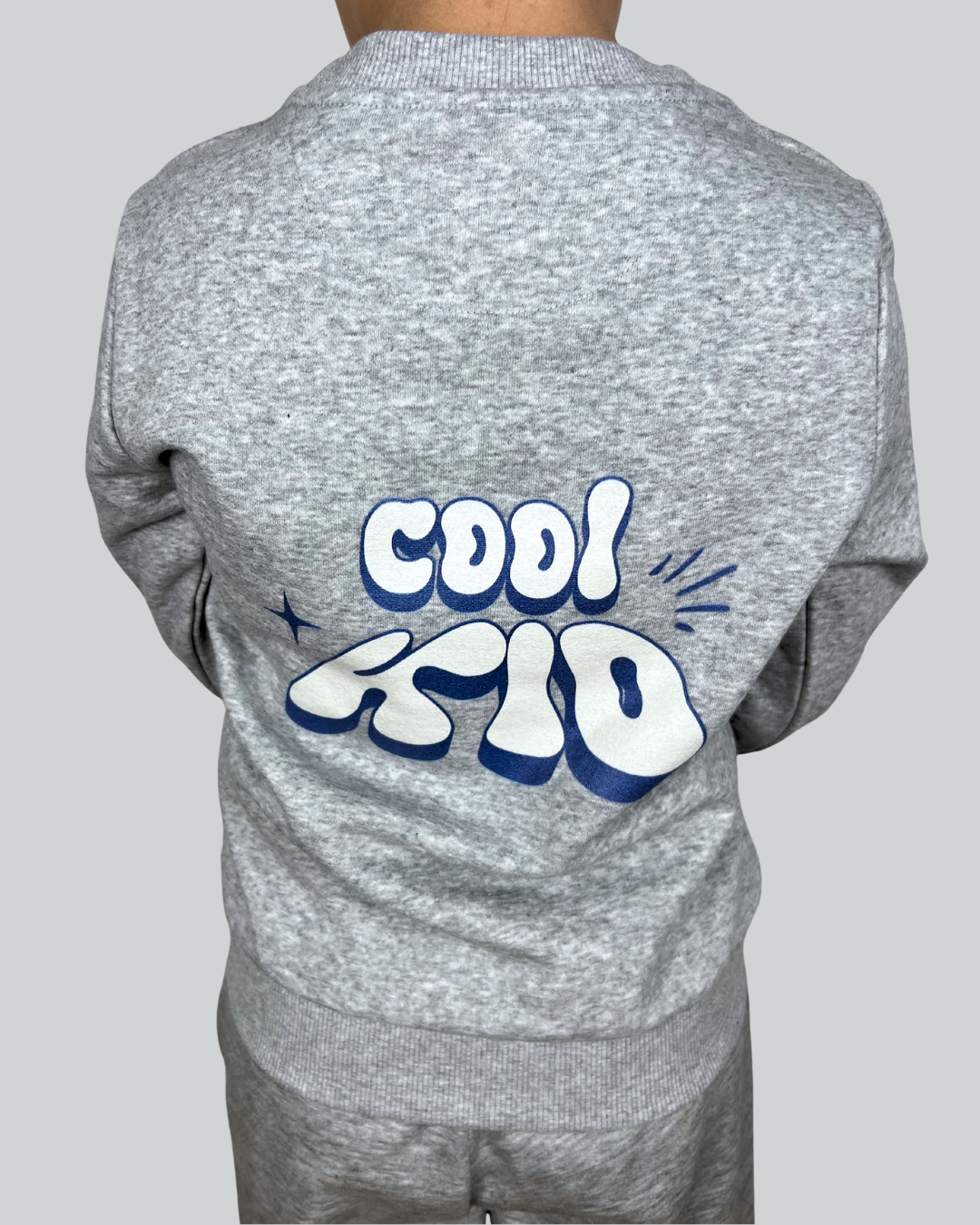 "Cool Kid" - Kid's Sweatshirt (Gray)