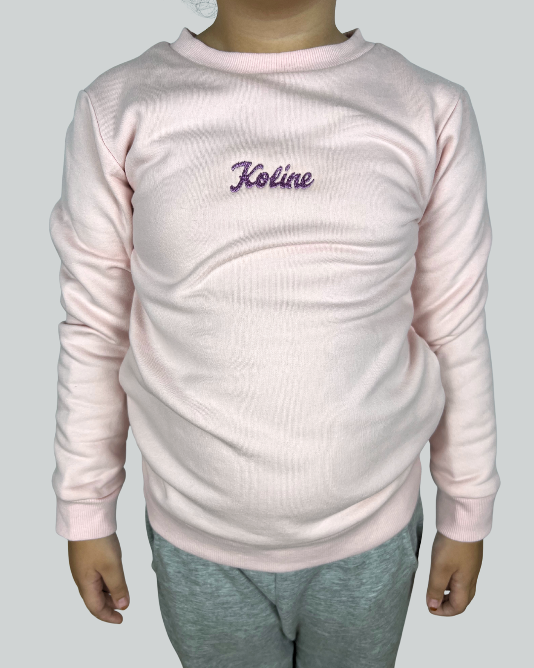"Cool Kid" - Kid's Sweatshirt (Pink)