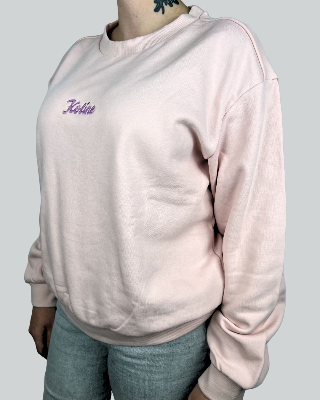 "Cool Mom" - Women's Sweatshirt (Pink)